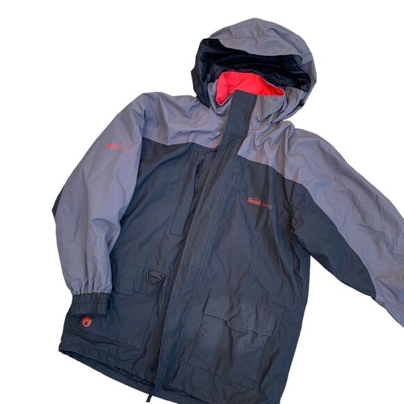 Coleman Full Zip Windbreaker Raincoat Fishing Camping Hiker Men’s Medium - Picture 1 of 11